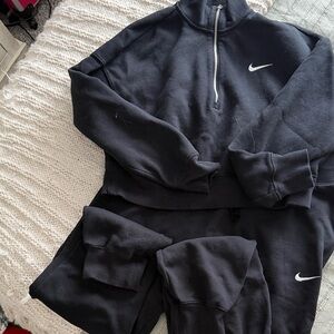 Nike Black Athletic Tracksuit